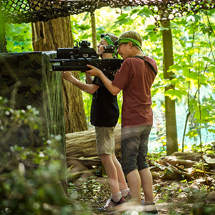 laser tag bambini
